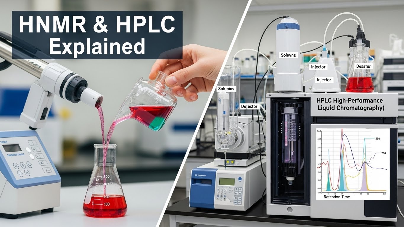 HNMR and HPLC explained