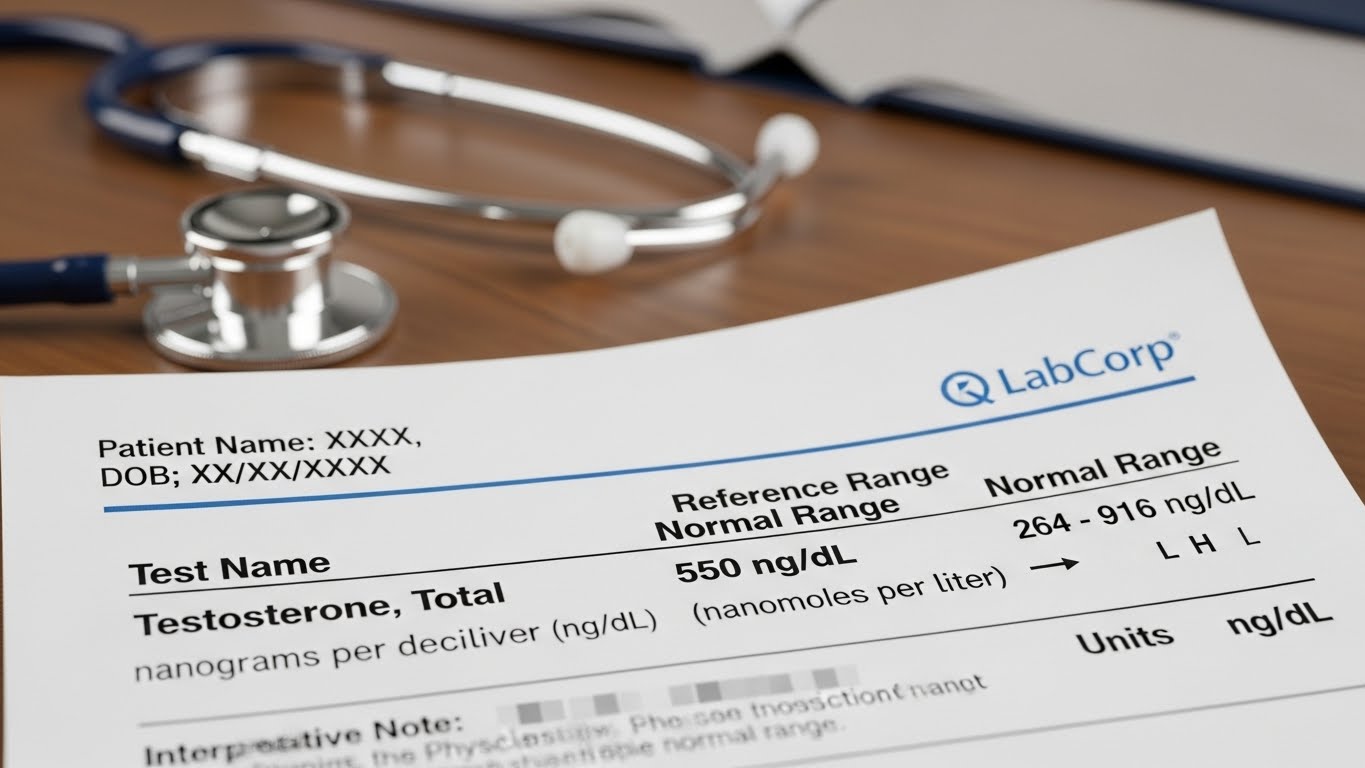 how to read total T levels